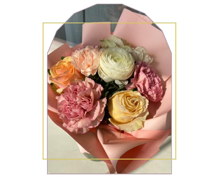 Bouquet fleurs anniversaire