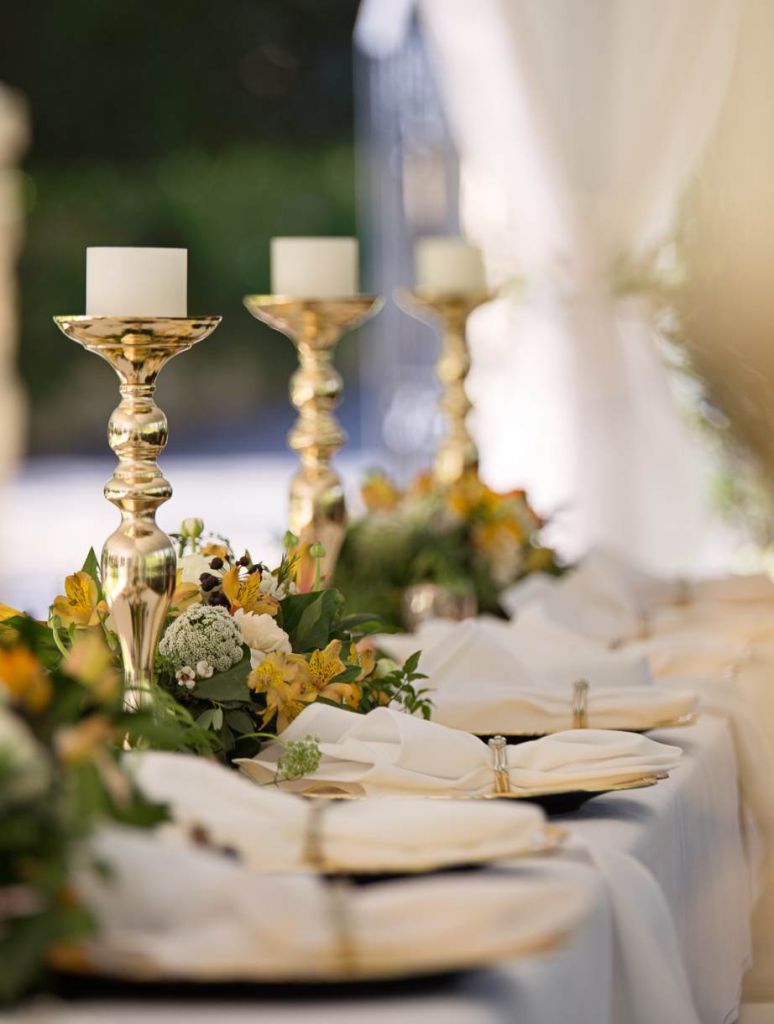 Décoration de table florale